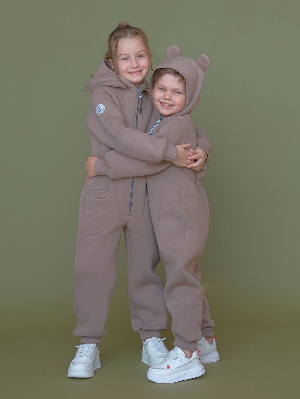 Комбинезон утепленный (Какао) Тедди*