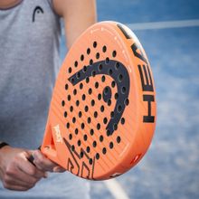 Ракетка для падела HEAD Bolt 2026, 226206, для начинающих, стекловолокно, красно-черный