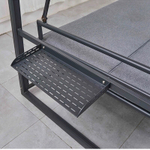 Раскладные качели из алюминия GRAF IV, серый