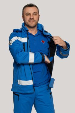 Куртка демисезонная мужская Скорая помощь MedicLine SOFTSHELL