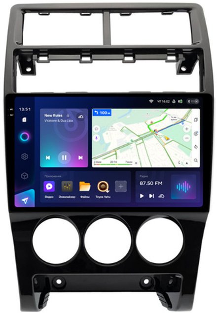 Магнитола для Lada Priora 2013-2018 - Teyes CC3-2K QLed Android 10, ТОП процессор, SIM-слот, CarPlay