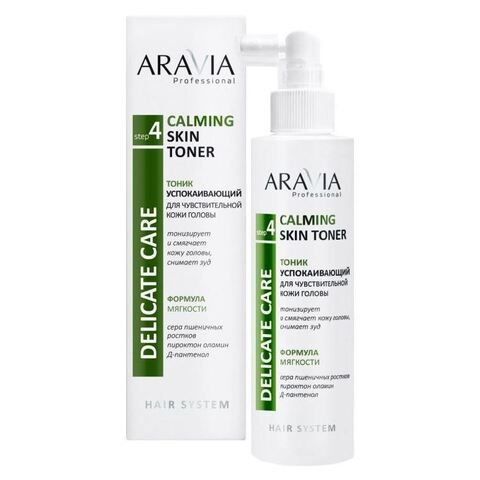 Тоник успокаивающий CALMING SKIN TONER 150 мл ARAVIA Professional
