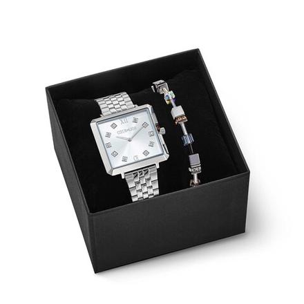 Комплект Coeur de Lion Monochrome Silver-Silver  7630/53-1717 цвет серебряный, голубой, белый