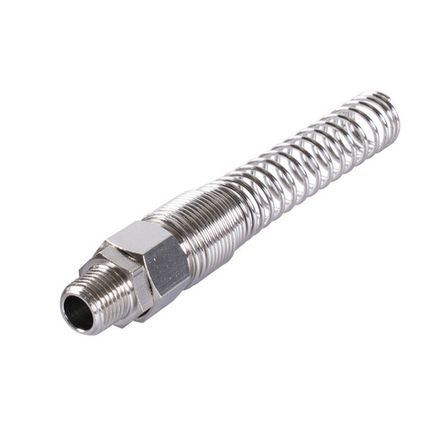 Цена на МАСТАК (697-11) Переходник резьбовой M1/4", с пружиной под шланг 8x12 мм