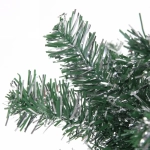 Ёлка «Серебряная дымка» 180 см, ПВХ зеленый с серебром (650 веток)