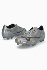 Бутсы Mizuno Alpha II Japan FG - серебряный