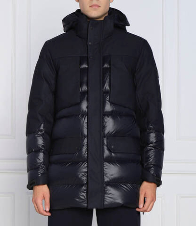 пуховая куртка j_arviko BOSS GREEN - темно-синий(50475013)