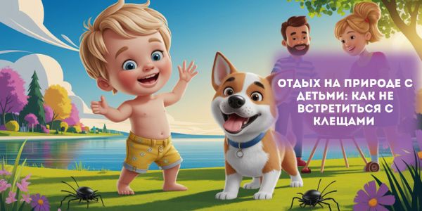 Отдых на природе с детьми: как не встретиться с клещами Отдых на природе с детьми: как не встретиться с клещами