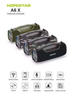 Портативная колонка A6X military