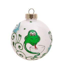 Элита НФШ-1621/2 Ел.украшение Шар «Змея с рюмкой» 65 мм