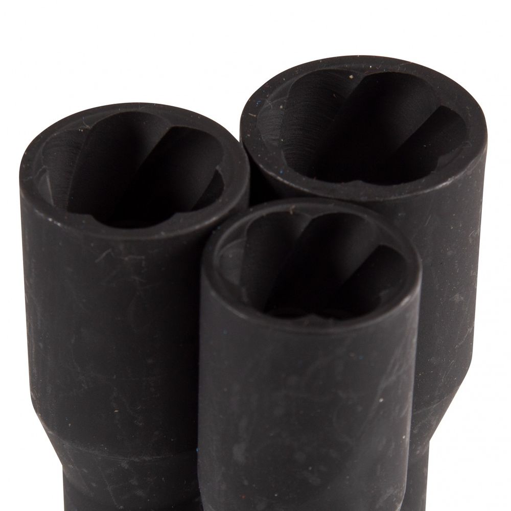 KING TONY (9TD164MR) Набор торцевых головок для поврежденных гаек и болтов, 17, 19, 21 мм, 4 предмета