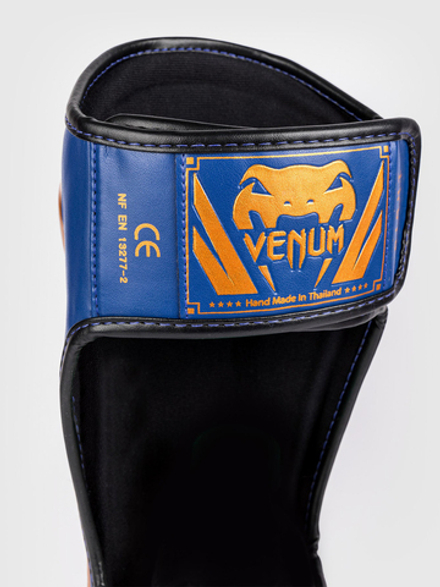 Щитки Venum Elite Blue/Black/Copper