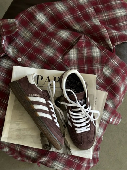 Кеды из натуральной замши