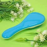 Расческа массажная «Эстетика», цвет голубой/белый , 22,5*8,5см, в пластиковой коробке