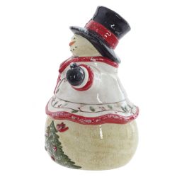 GAEM Конфетница "Снеговик", 1950 мл, L25 W17 H28 см