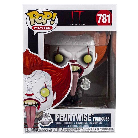 Фигурка Funko POP! Movies IT Chapter 2 Pennywise Funhouse (781) 40631 / Фигурка Фанко ПОП! по мотивам фильма "Оно", Пеннивайз