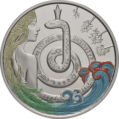 ЛИТВА, 2021, 5 ЕВРО [PROOF] [СЕРЕБРО]