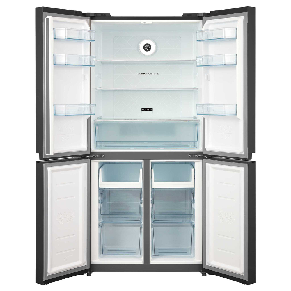 Четырехдверный холодильник Korting KNFM 81787 GN