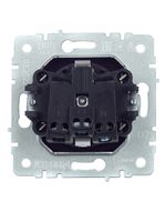 BRITE Розетка 1-местная с заземлением без защитных шторок 16А РС11-1-0-БрЧ черный IEK