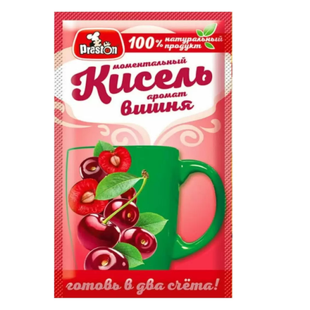 Кисель Моментальный Preston Вишня 30 гр