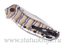 Нож Zero Tolerance 0357 Custom Anodized Tiger Stripe Titaniumфотография - 9