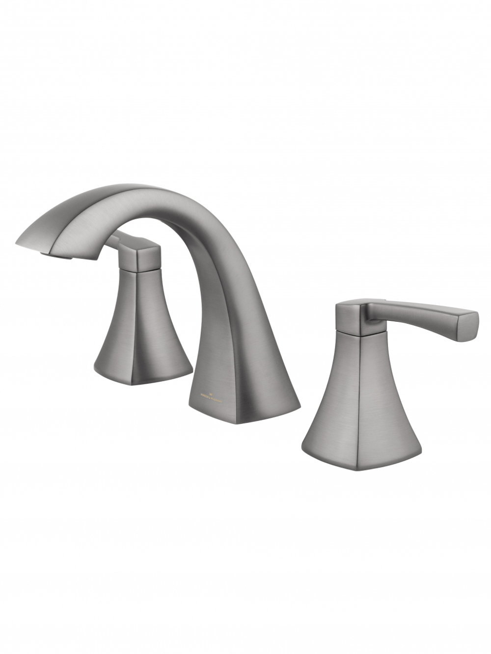 Смеситель для раковины на 3 отверстия WONZON & WOGHAND FLEX, Темный графит (WW-88083095-BGM)