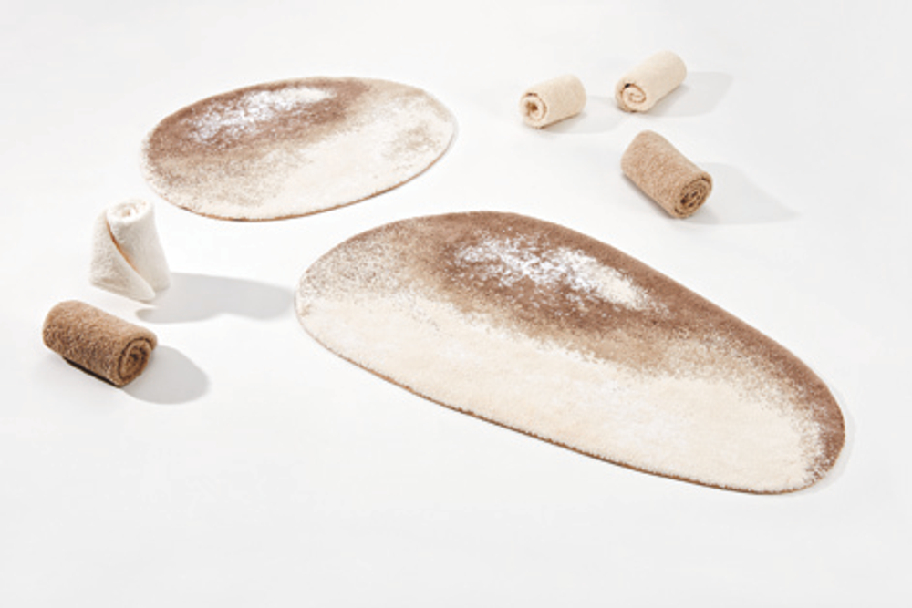 Коврик для ванной 70x90 Abyss & Habidecor Stone 770 бежевый Португалия