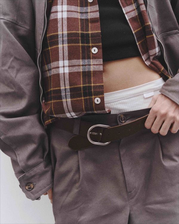 Рубашка Cowboy Shirt Chocolate коричневая - фото 14