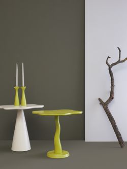 Столик приставной Fluid, 56х49 см, лайм