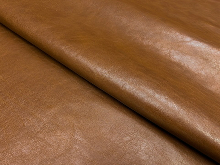 Фулон цв. Коричневый / Foulonne Dark Cognac, толщ. 1,2-1,4 мм, натуральная кожа