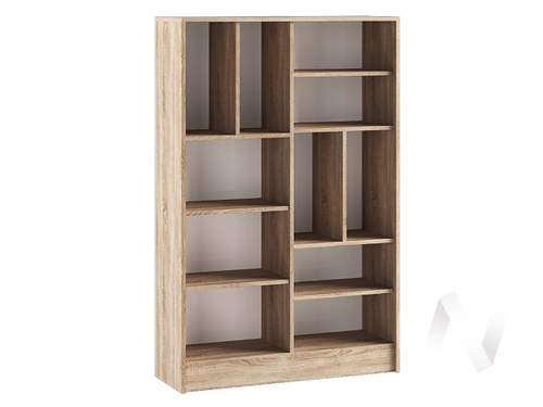 Пенал малый Лофт Детская Колибри (дуб сонома/ателье светлое;акрил белый)