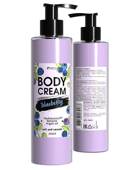 Крем для тела "Черника" 250 мл.