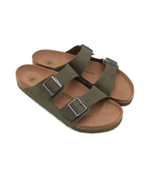Шлепанцы Arizona Birkenstock - оливковый(1024550)