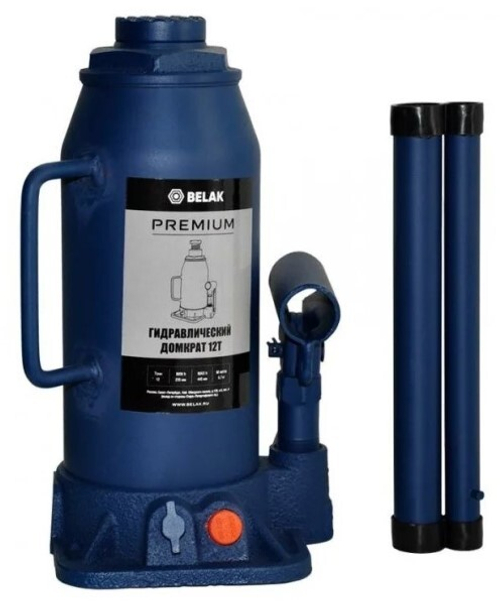 Домкрат гидрав.12 т. выс. 235-445 мм (в коробке) Premium (БелАК)