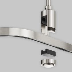 Радиусный коннектор для шинопровода Maytoni Flarity TRX154-RC80-PT