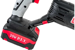 Аккумуляторная сабельная пила P.I.T. 20 В, 0-2700 ход/м, БЗП, пропил 115 мм, ход 22 мм, 1 АКБ Li-ion 2 Ач, ЗУ кор. PSA20H-115A/1