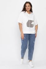 Блуза Мелика (белая) Б13939-1М LT Collection