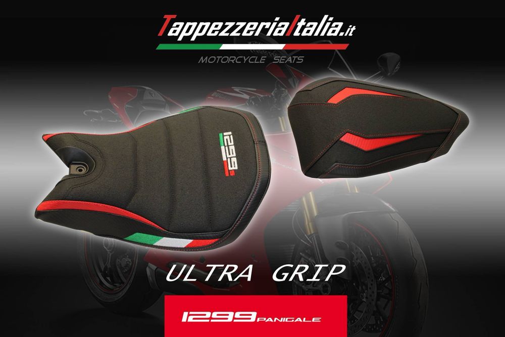 Ducati 1299s Panigale Tappezzeria Italia чехол для сиденья Противоскользящий ультра-сцепление (Ultra-Grip)