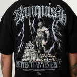Футболка VANQUISH Olympus Black Ares Oversized T-Shirt
