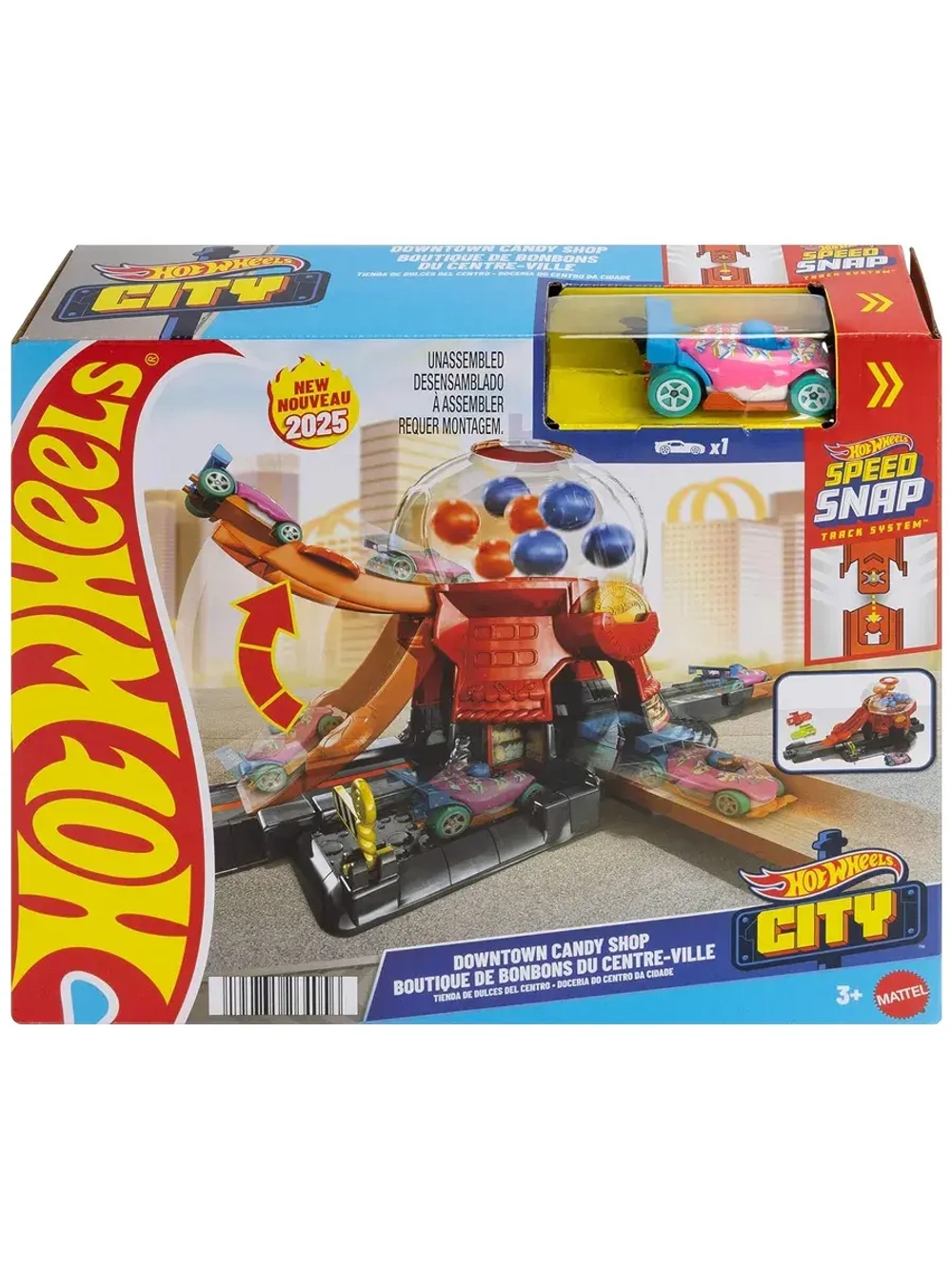 Автотрек Хот Вилс Магазин жевательной резинки JBM62