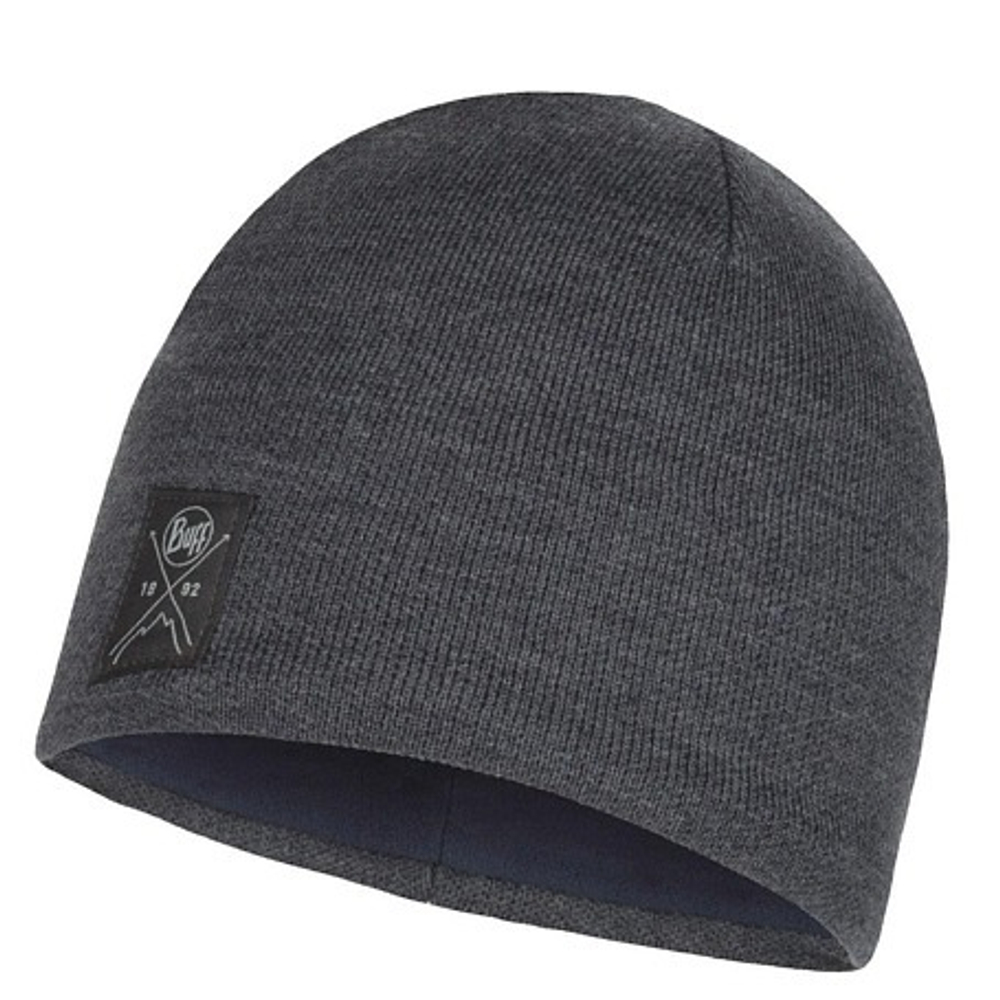 Шапка Buff Knitted & Fleece Hat Solid Grey