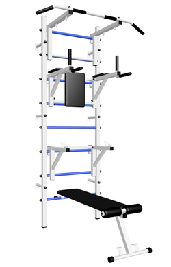 Шведская стенка Sv Sport 507 (Турник стандарт/Брусья/Стойка/Скамья)