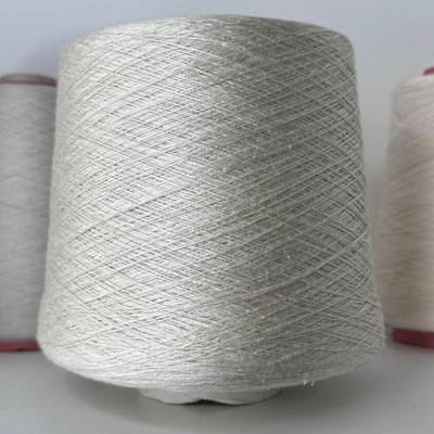 SETA SHANTUNG - Luxury Selection by Ri.Go; 100% натуральный шёлк; 1500м/100гр, (4/60); col. 9006, цвет: кремовый