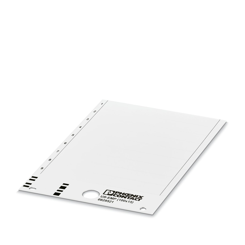 0829521 - US-EMP (100X15) - Фиксируемые таблички