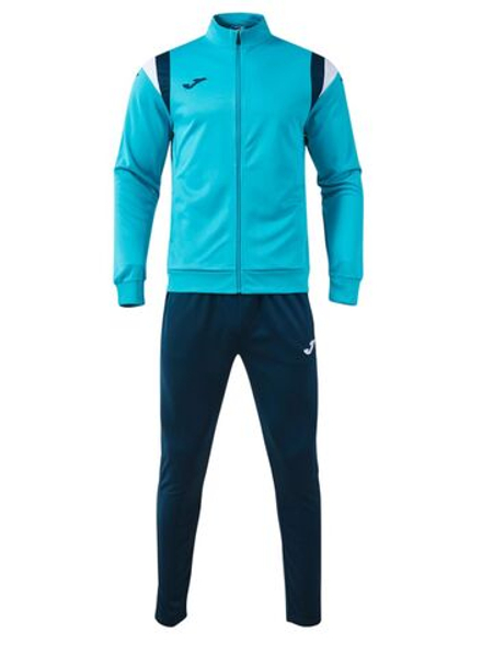 Теннисный костюм Joma Terra - fluor turquoise/dark navy