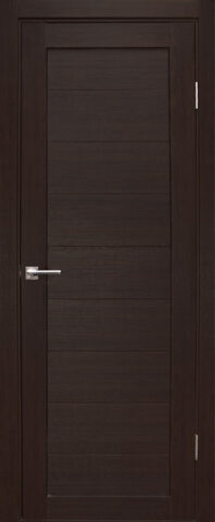 Межкомнатные двери FORET Глухое полотно, Орех темный