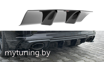 Диффузор бампера заднего для AUDI RS3 8V Sportback (17-...)