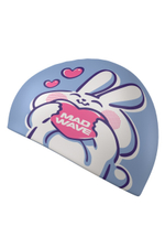 ШАПОЧКА MADWAVE RABBIT HEART СИЛИКОНОВАЯ