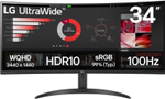 Монитор 34" LG 34WR50QK-B черный