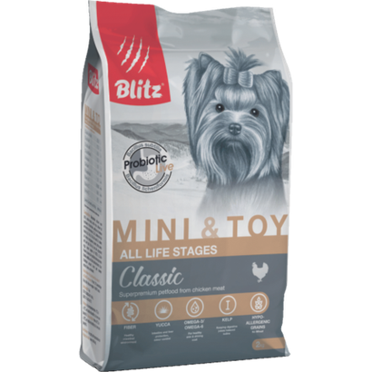 Blitz Classic Mini & Toy Breeds Dog All Life Stages